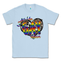 Dusty Blue woke up gay again Classic Tee - SublimationCraftShop