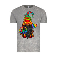 Cloud Rock LGBTQ+ Pride Gnome With Candy Vintage Tee - BundleAndBundleShop