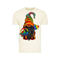 Vintage Arctic LGBTQ+ Pride Gnome With Candy Vintage Tee - BundleAndBundleShop