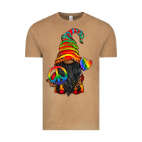 Vintage Camel LGBTQ+ Pride Gnome With Candy Vintage Tee - BundleAndBundleShop