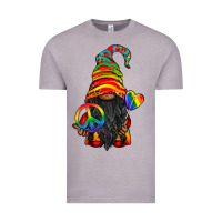 Vintage Zinc LGBTQ+ Pride Gnome With Candy Vintage Tee - BundleAndBundleShop