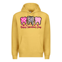 Antique Gold happy valentines day dentist Premium Hoodie - OliviaCreatesArt