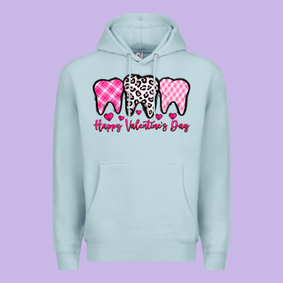 Happy Valentines Day Dentist Premium Hoodie Designed By Oliviacreatesart