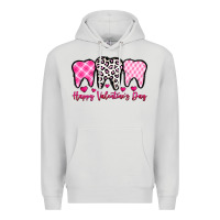 Dove Grey happy valentines day dentist Premium Hoodie - OliviaCreatesArt
