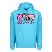 Ocean Blue happy valentines day dentist Premium Hoodie - OliviaCreatesArt