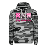 Slate Camo happy valentines day dentist Premium Hoodie - OliviaCreatesArt