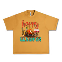 Peanut Butter Happy Glamper Camp Urban Heavy Tee - BundleAndBundleShop