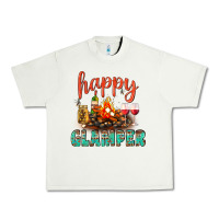 Pistachio Happy Glamper Camp Urban Heavy Tee - BundleAndBundleShop
