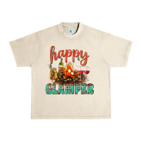 Sandshell Happy Glamper Camp Urban Heavy Tee - BundleAndBundleShop
