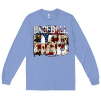 Colony Blue Baseball American Dad Long Sleeve Tee - Bettercallsaul