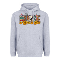 Heather Grey Western Nurse Sunflower Heavyweight Hoodie - FaDigitalArtStudio