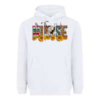 White Western Nurse Sunflower Heavyweight Hoodie - FaDigitalArtStudio