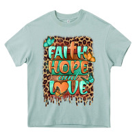 Arona faith hope and love Heavy Core Tee - BarkalooDesign
