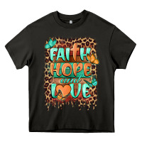Asphalt faith hope and love Heavy Core Tee - BarkalooDesign