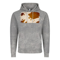 Cloud Rock Cowhide Lightbrown Vintage Hoodie - Jasminsmagicworld