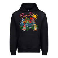 Black summer gnomes  truck Urban Hoodie - CowhideDigitalArt