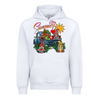 White summer gnomes  truck Urban Hoodie - CowhideDigitalArt
