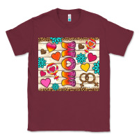 Burgundy Western LGBTQ+ Mom Lesbian Tumbler Classic Tee - BundleAndBundleShop