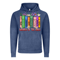 Vintage Denim women of the bible Vintage Hoodie - MaliasSmallBusiness