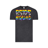 Vintage Black Western LGBTQ+ Pride Squad Vintage Tee - BundleAndBundleShop