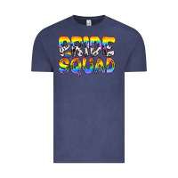 Vintage Denim Western LGBTQ+ Pride Squad Vintage Tee - BundleAndBundleShop