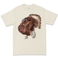 Bone Bourbon Red Turkey Premium Tee - LillyAllenDesigns