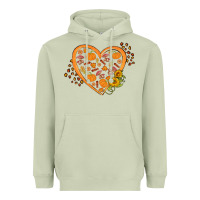 Matcha Western Autumn Heart Heavyweight Hoodie - FaDigitalArtStudio