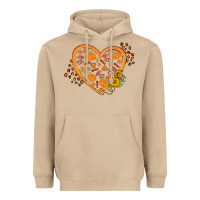 Mushroom Western Autumn Heart Heavyweight Hoodie - FaDigitalArtStudio