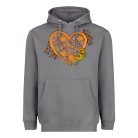 Storm Western Autumn Heart Heavyweight Hoodie - FaDigitalArtStudio