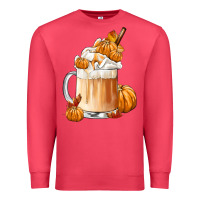 Cardinal Fall Coffee Premium Sweatshirt - FaDigitalArtStudio