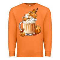 Carrot Fall Coffee Premium Sweatshirt - FaDigitalArtStudio
