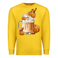 Lemon Fall Coffee Premium Sweatshirt - FaDigitalArtStudio