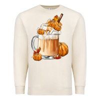 Sandshell Fall Coffee Premium Sweatshirt - FaDigitalArtStudio
