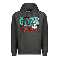 Charcoal Heather cozy season Premium Hoodie - OliviaCreatesArt