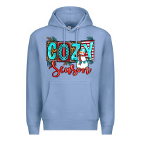 Colony Blue cozy season Premium Hoodie - OliviaCreatesArt