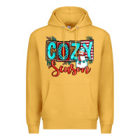 Mustard cozy season Premium Hoodie - OliviaCreatesArt