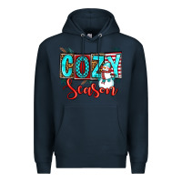 Navy cozy season Premium Hoodie - OliviaCreatesArt