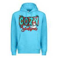Ocean Blue cozy season Premium Hoodie - OliviaCreatesArt