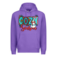 Purple cozy season Premium Hoodie - OliviaCreatesArt