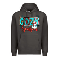 Smoke cozy season Premium Hoodie - OliviaCreatesArt