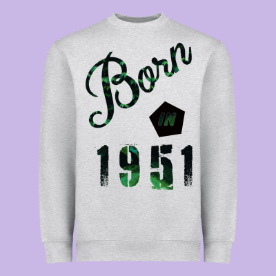 Born In 1951 Heavyweight Sweatshirt Designed By Bettercallsaul