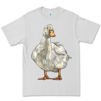 Dove Grey american pekin duck Premium Tee - LillyAllenDesigns