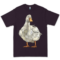 Plum american pekin duck Premium Tee - LillyAllenDesigns