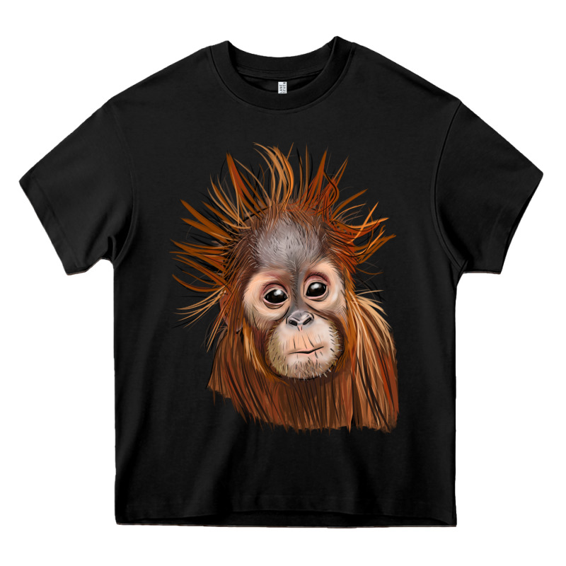 Baby Orangutan Heavy Core Tee by LillyAllenDesigns | Teevron