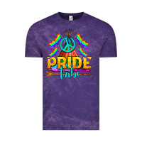 Cloud Purple LGBTQ+ Pride Tribe Vintage Tee - BundleAndBundleShop