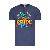 Vintage Denim LGBTQ+ Pride Tribe Vintage Tee - BundleAndBundleShop