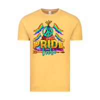 Vintage Mustard LGBTQ+ Pride Tribe Vintage Tee - BundleAndBundleShop