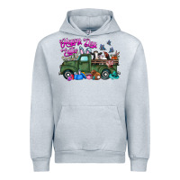 Heather Grey happy easter day truck Urban Hoodie - CowhideDigitalArt