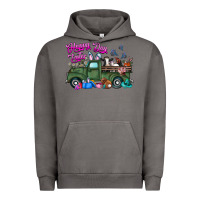 Pigment Tornado happy easter day truck Urban Hoodie - CowhideDigitalArt