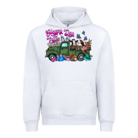 White happy easter day truck Urban Hoodie - CowhideDigitalArt